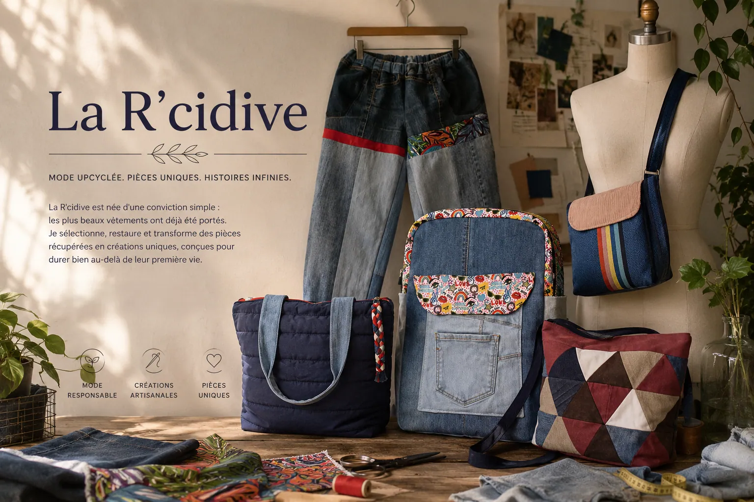 La R'cidive - Sublimer l'existant, mode upcyclée unique